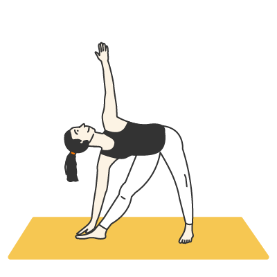 Trikonasana | That's Mandarin Chinese School