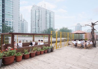 Rooftop terrace | Learn Chinese in Beijing with That's Mandarin