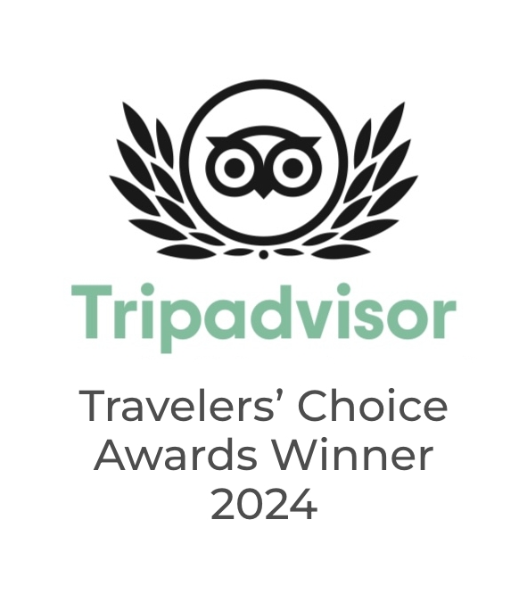 Trip Advisor Travelers' Choice Awards Winner 2024